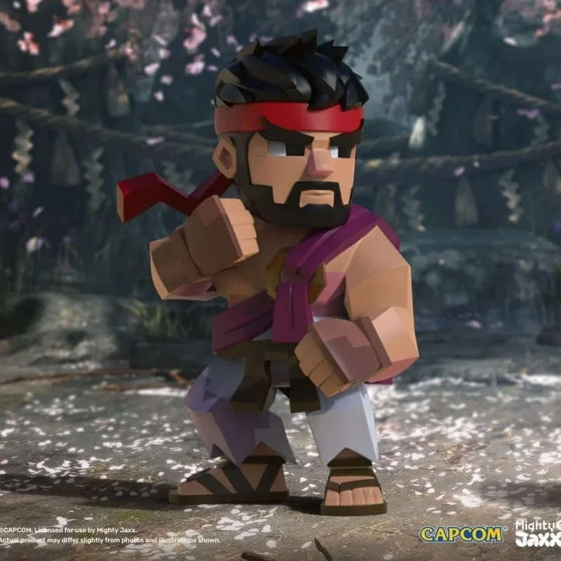 Фото Официальные коллекционные фигурки Capcom Street Fighter Pixel Series Blind Box: Чун-Ли, Кен, Рю — модные игрушки по персонажам аркадных игр №4