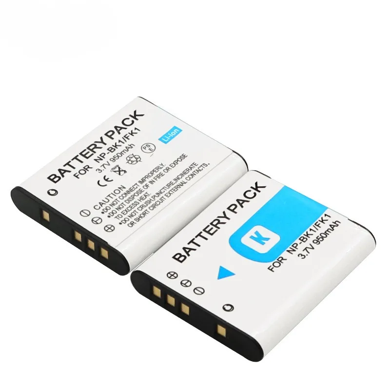 Фото NP-BK1/FK1 Battery 3.7V 950mAh Rechargeable Batteries and Charger for Sony DSC S750 S780 S950 S980 W190 W180 Camera Battery №2