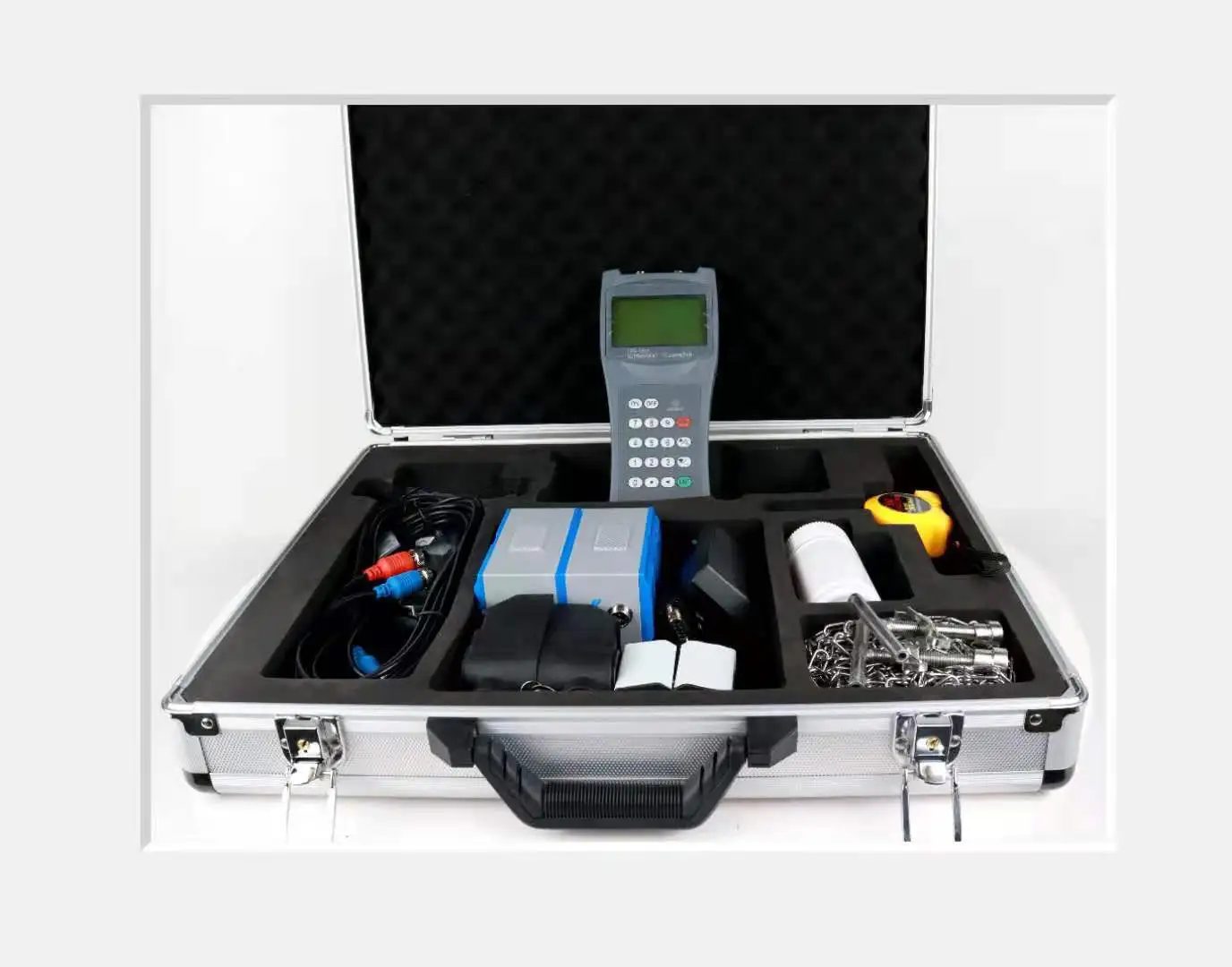 

Factory dependable performance water flowmeter battery supply handheld ultrasonic flow meter Multimeter Digital Oil Flow Meter