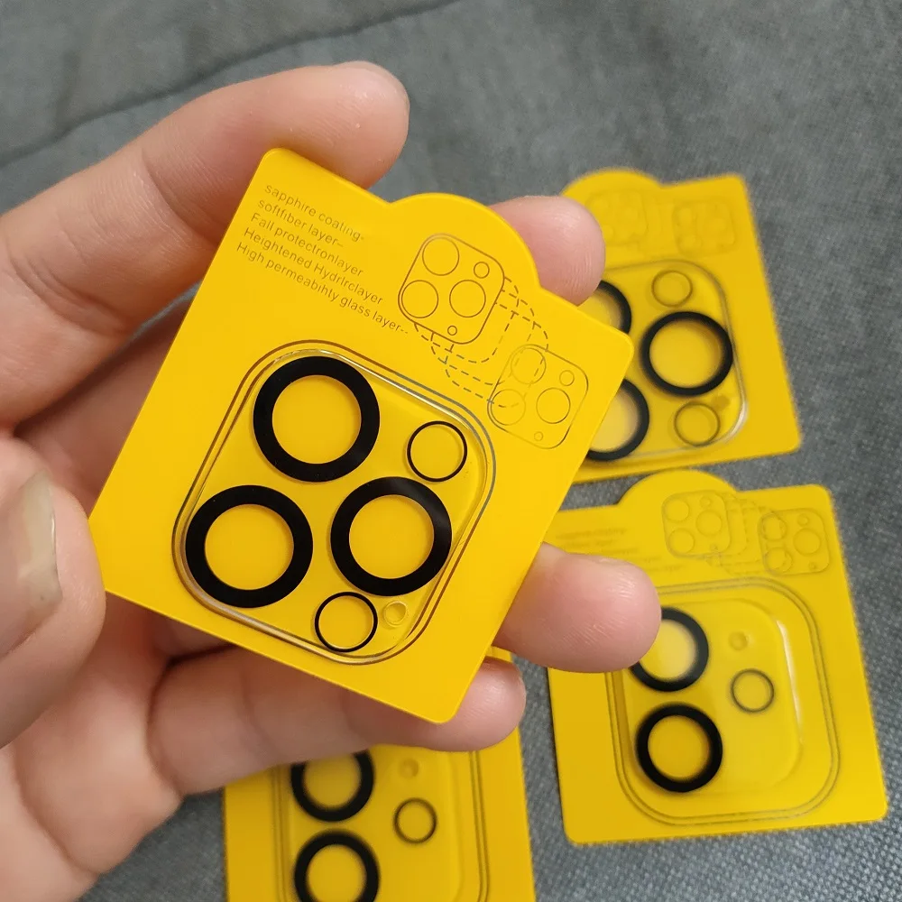 3pcs protezione dell'obiettivo della fotocamera per iPhone 14 Pro vetro protettivo iPhone...