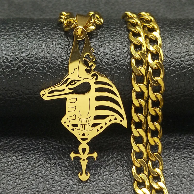 Ожерелье с подвеской в виде креста из нержавеющей стали