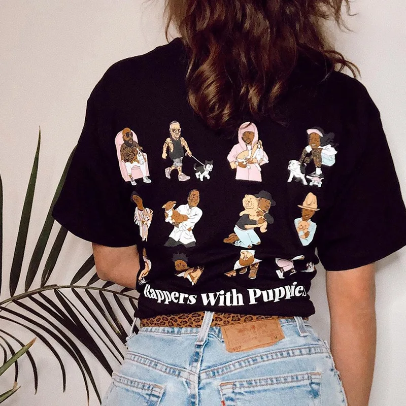 

Футболка женская хлопковая с коротким рукавом и круглым вырезом