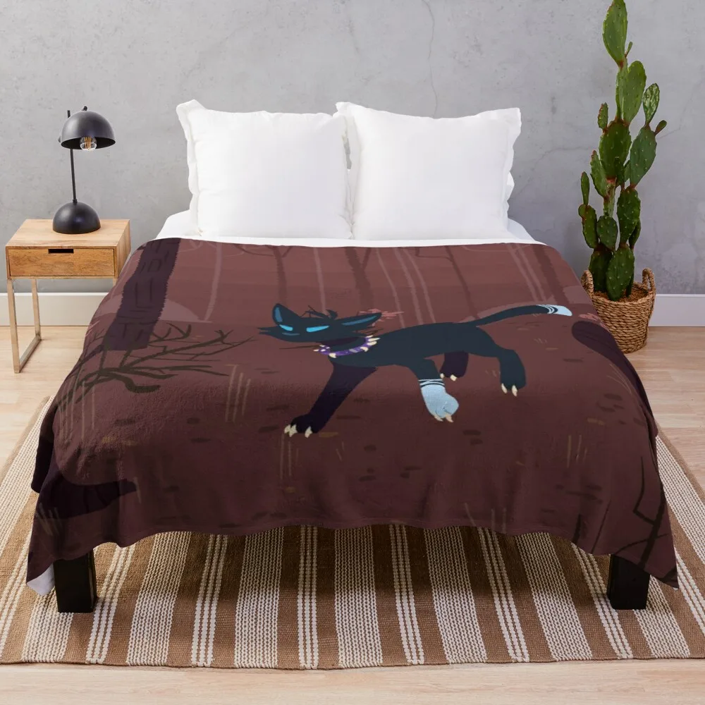 Scourge of the Forest Throw Blanket weighted blanket Summer king flannel