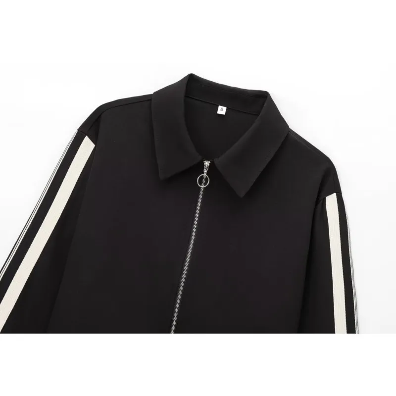 TRAF женская лоскутная короткая куртка одежда осенняя повседневная свободная