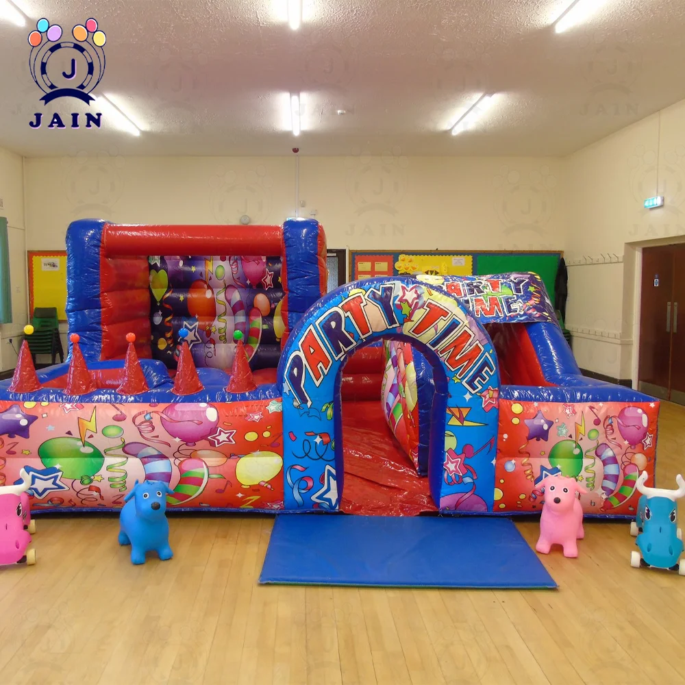 Надувной замок 4 в 1