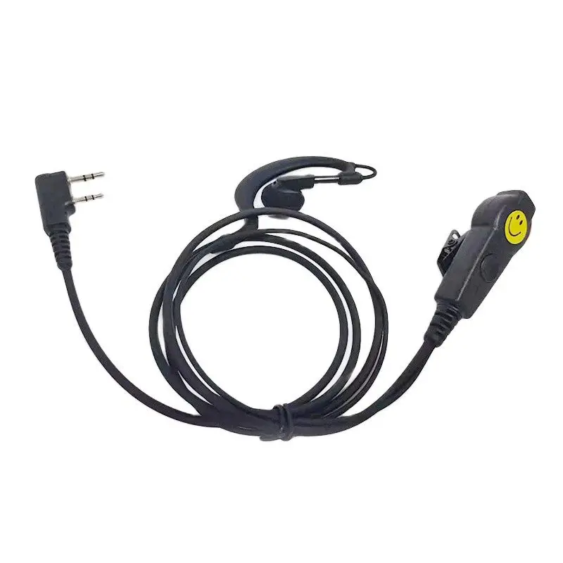 Наушники-гарнитура микрофон для Baofeng Jianwu TYT рация K-типа двухконтактный