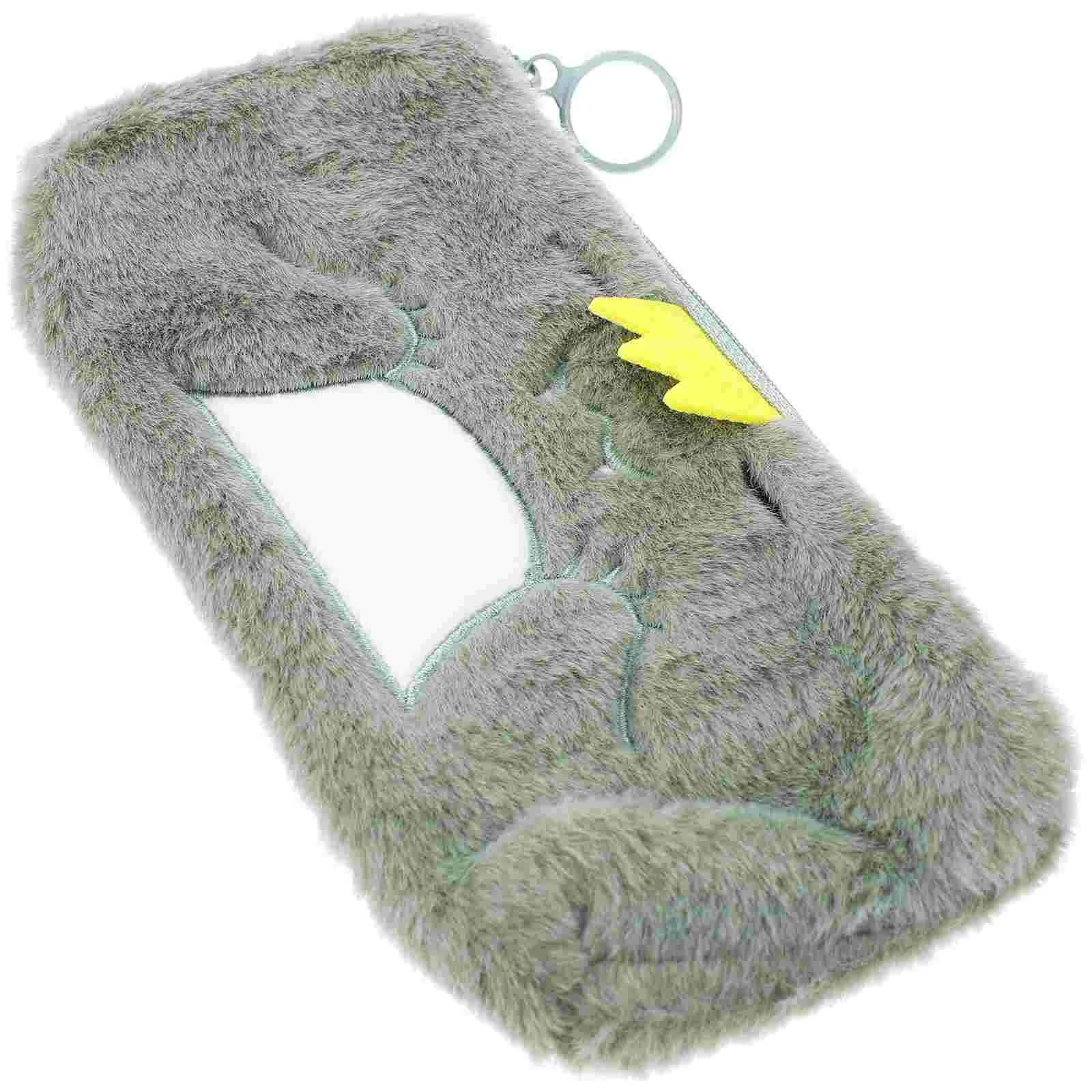 

Case Pen Pouch Bagholder Organizer Zipper Stationery School Students Box Makeup Large Animal Capacity Big Cartoon Plush Portable