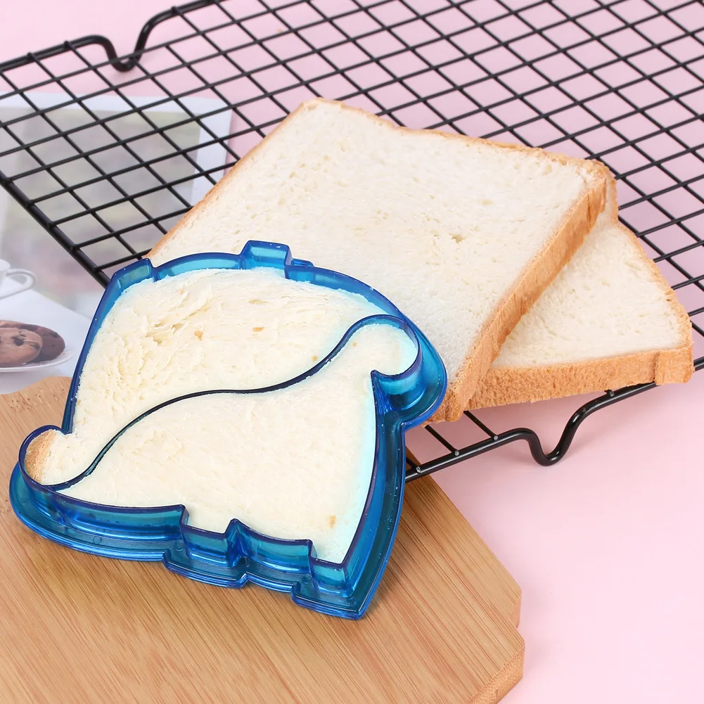

Lunch DIY Sandwiches Cutter Mould Food Cutting Die Biscuits Mold Children Baking Tools Bread Cut Puzzle Shape Sandwich Mold