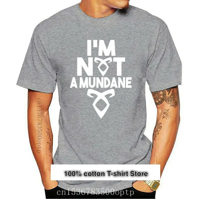 

Camiseta "I'm not a mundane v2", shadowhunters