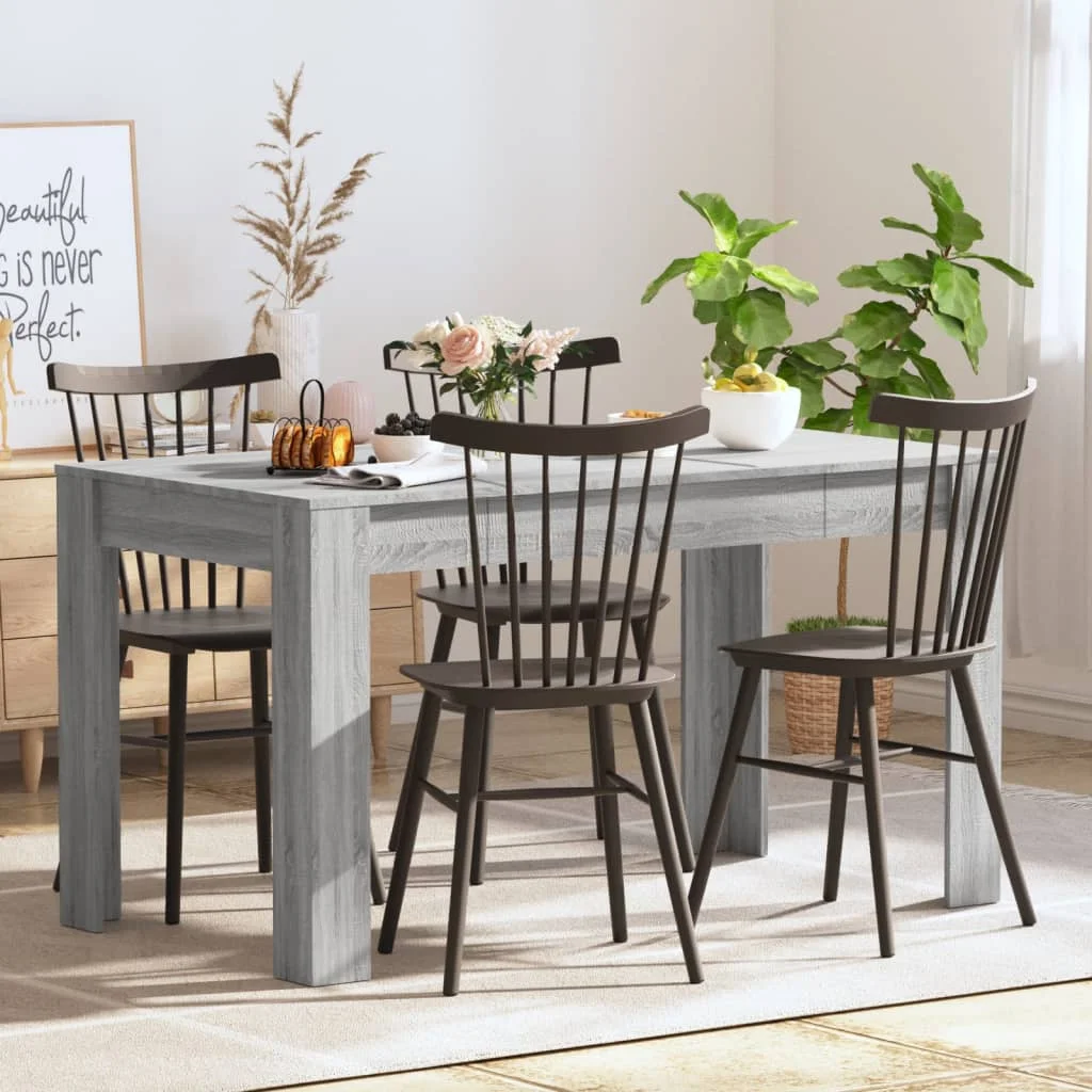 

Sonoma gray dinner Table 140x74,5x76 cm engineering Wood