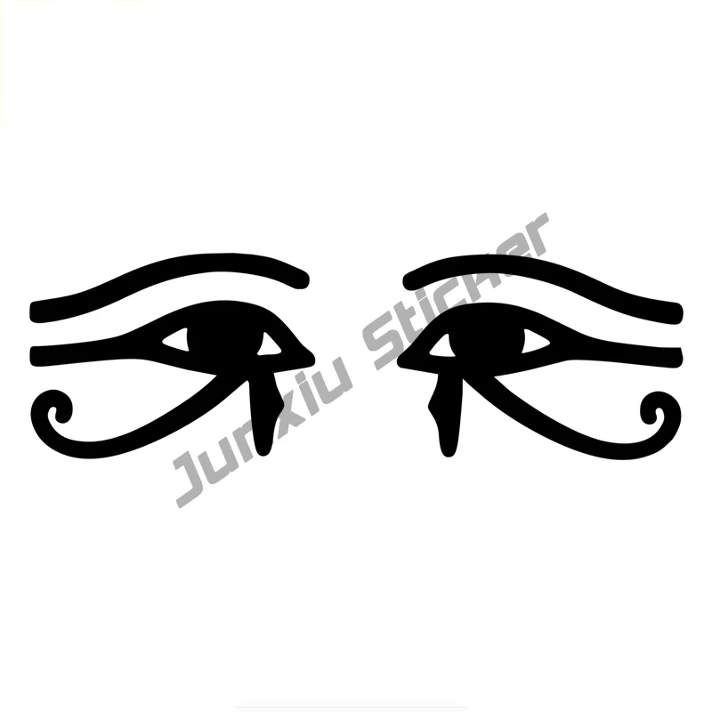 

Boutique Car Sticker Ancient Egypt Eye of Horus or Ra Egyptian Funny Waterproof Decal Auto Accessories Vinyl,KK19*6cm