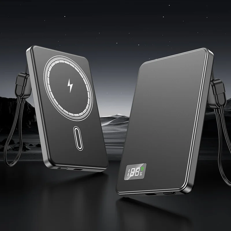 ROMOSS 500000 мАч портативный магнитный беспроводной PowerBank сертификация CCC PD22.5W быстрая зарядка внешний аккумулятор 3C для Magsafe (art.: 3920d203ea60d) - 3920d203ea60d