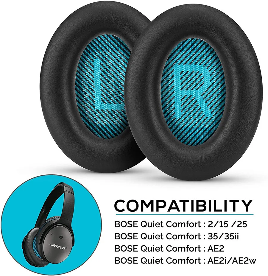 Амбушюры для BOSE QC25 QC15 QC35 сменные наушники из пены с эффектом памяти амбушюры