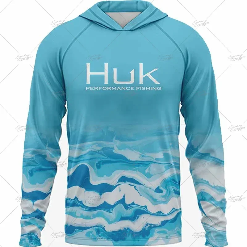 Футболка мужская дышащая с длинным рукавом и защитой от солнца