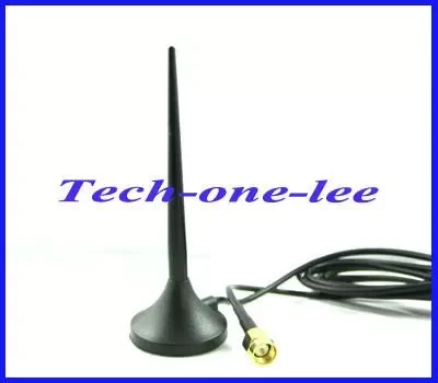 

10pcs/lot SMA 3dbi 3G Antenna with RG174 cable 1.5M free shipping