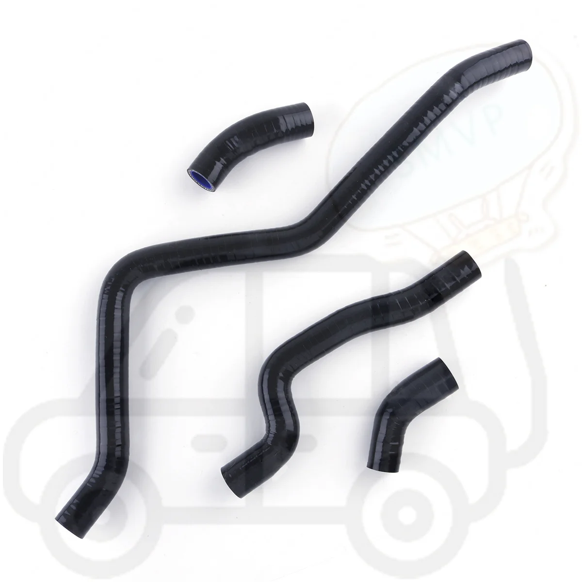 

4PCS Silicone Radiator Hose For 2001-2005 Yamaha Raptor 660 660R YFM660R Replacement Parts 2002 2003 2004