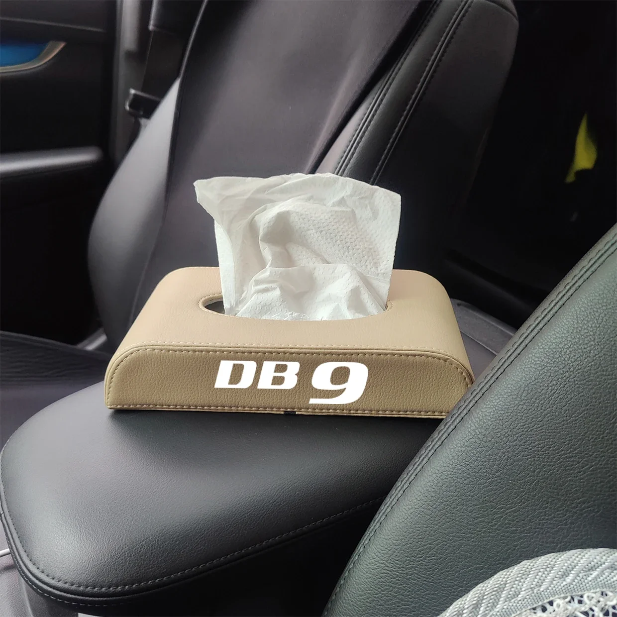 Интерьер автомобиля кожаная бумажная салфетка модель сидения для Aston Martin AMR CYGNET