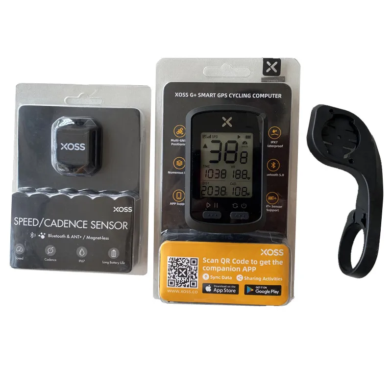 

XOSS G+ Bike Computer Wireless GPS Code Meter Road Mountain Bike MTB Odometer Bicycle Bluetooth Sync APP Cycle ANT