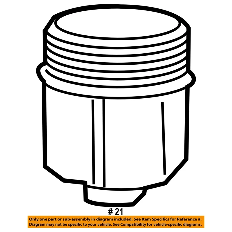 Крышка корпуса масляного фильтра двигателя 079115433C 79115403A для A8 Quattro S6 S7 S8 2014-2018 V8 4.0L