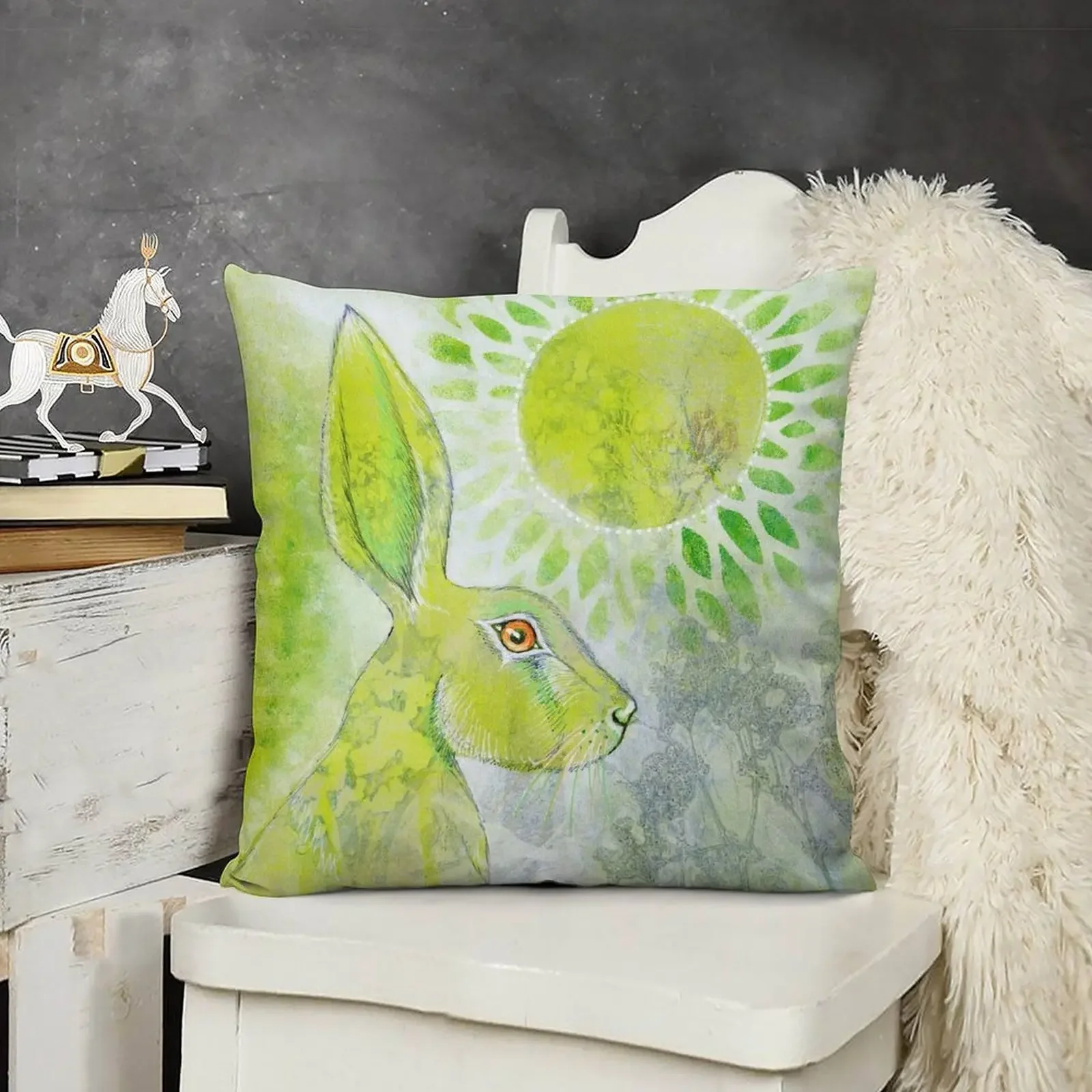 Подушка среди полевых цветов наволочки чехлы для дивана предметы домашнего