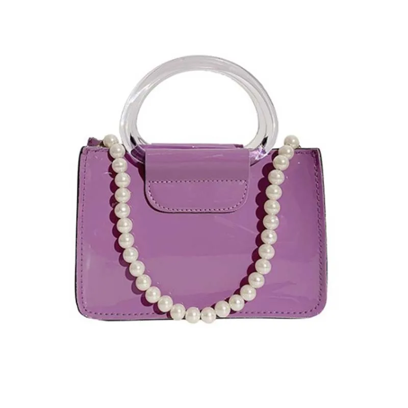 

Imitation Pearl Bag Chain Shoulder Strap Women Pearl Beading Bag Accessories DIY Replacement Bags Chain Belt Shoulder Handle