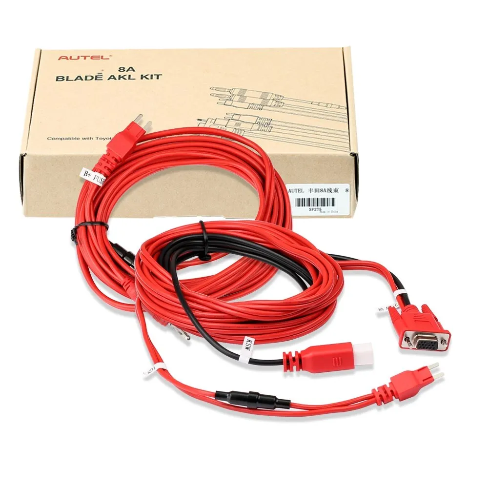 Autel for Toyota 8A Non-Smart Key All Keys Lost Adapter Work with APB112 and G-Box2 G BOX2