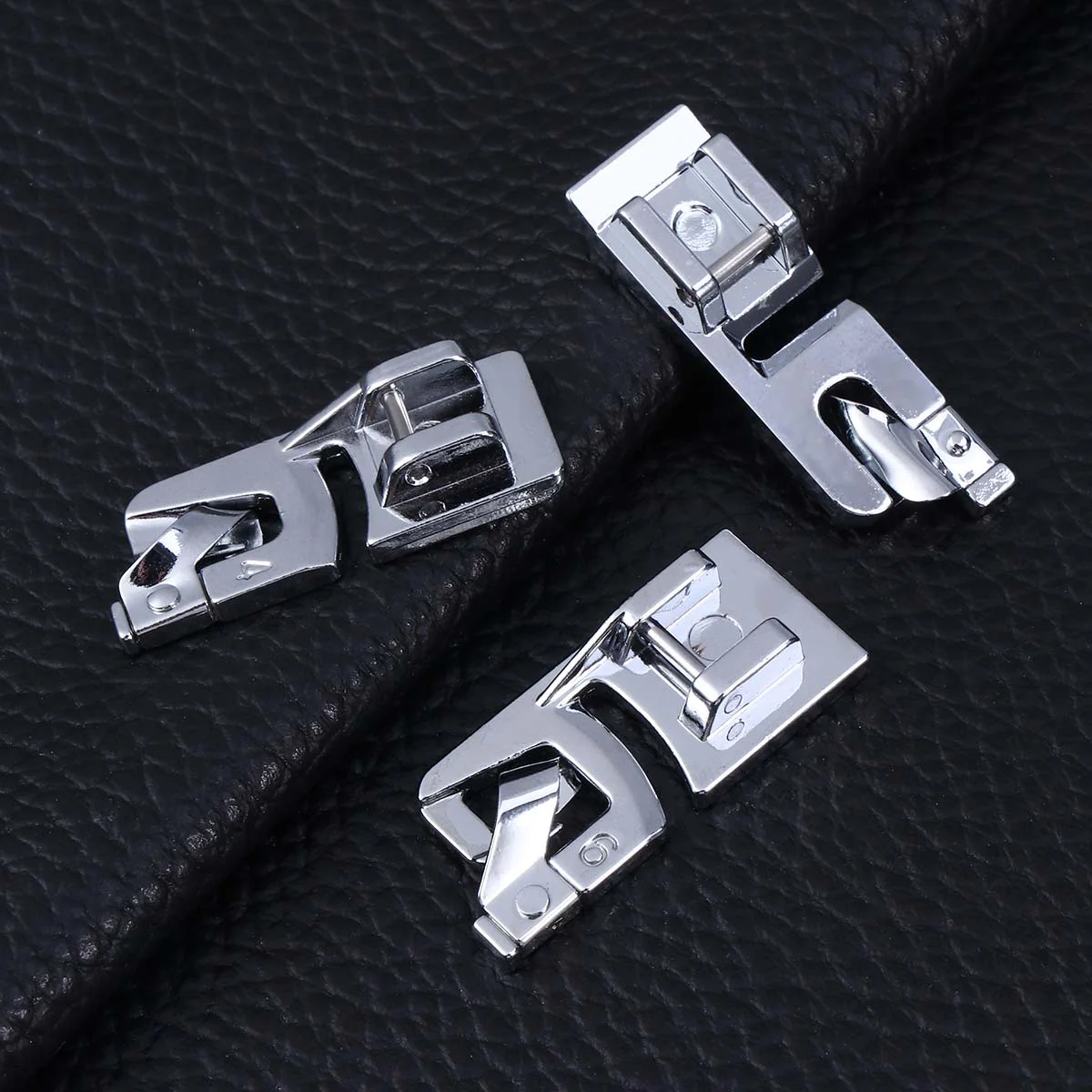 

3 Pcs Multi-fonction Presser Foot Snap The Sewing Foot Accessories Sewing Machines Crimping