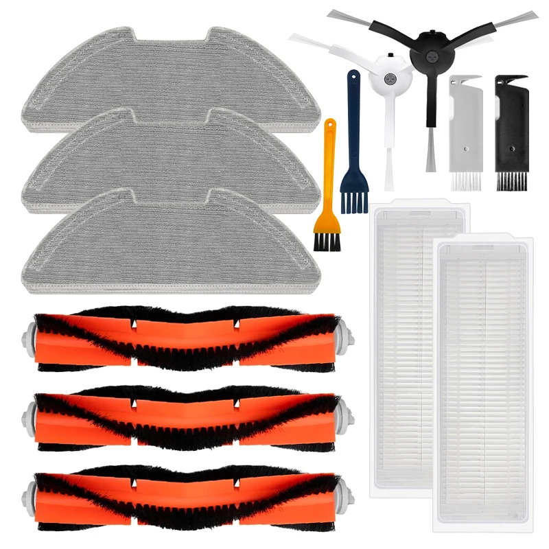 

For XiaoMi Mi Robot Vacuum-Mop 2 Lite / 2 Pro / MJSTL / MJST1S / MJST1SHW Vacuum Cleaner Main Brush Mop Pads Hepa FIlters Parts