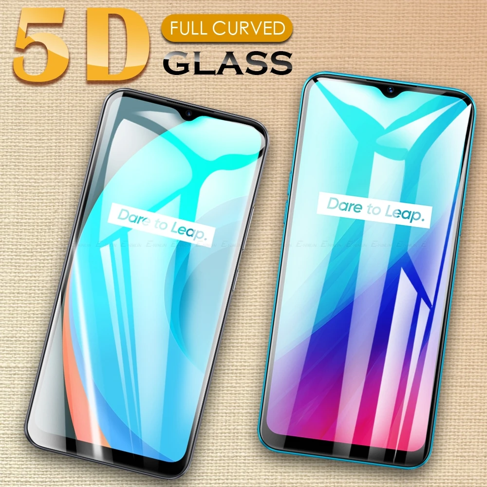

5D изогнутое полноэкранное защитное закаленное стекло для Realme GT2 GT Neo 3T 2 2T 3 X50 X7 Pro Max X3 X2 XT, защитная пленка