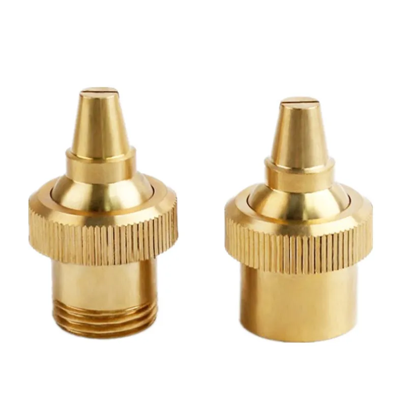 

1/2"(Dn15) Male Female Crevice Nozzle Adjustable Direction Brass Misting Sprinkler Garden Lawn Irrigation Fittings