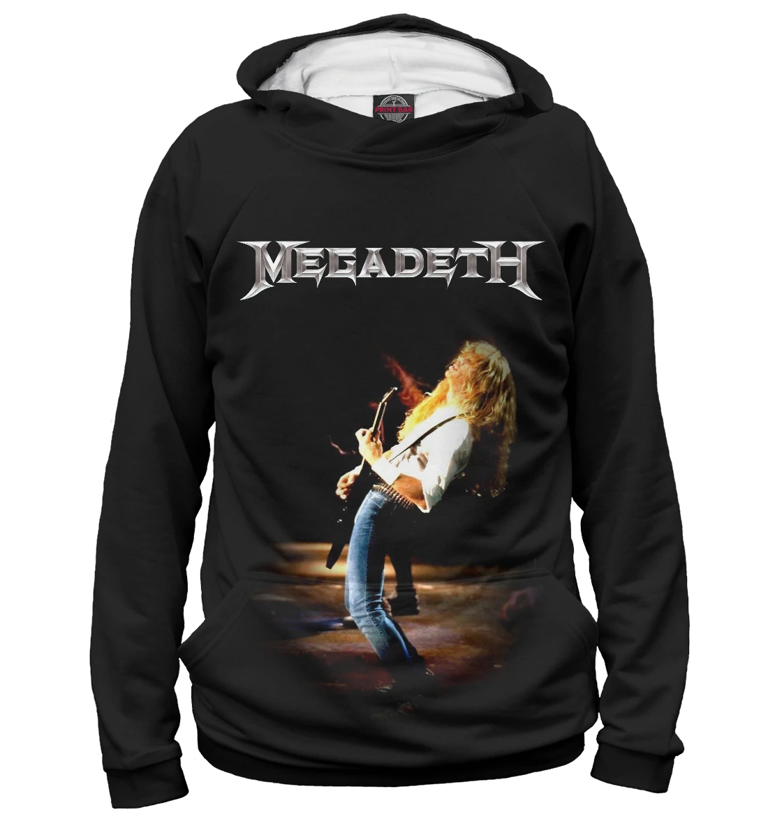Фото Худи толстовка Dave Mustaine Megadeth | Мужская одежда