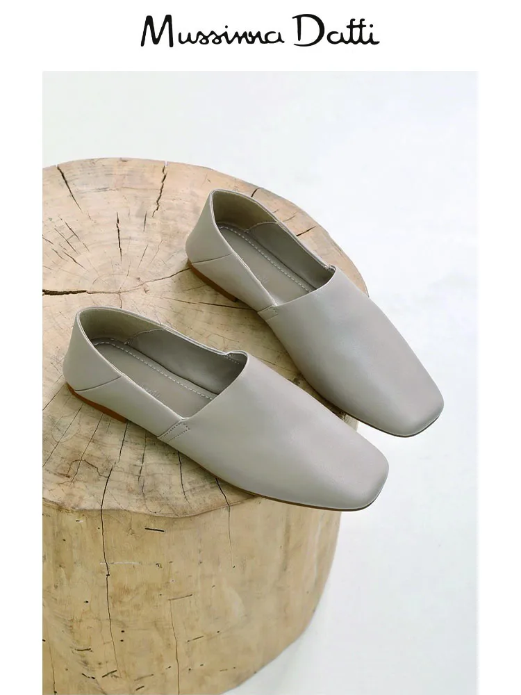 2024 простая женская обувь Murrinna Daffi из натуральной кожи повседневная мягкая на