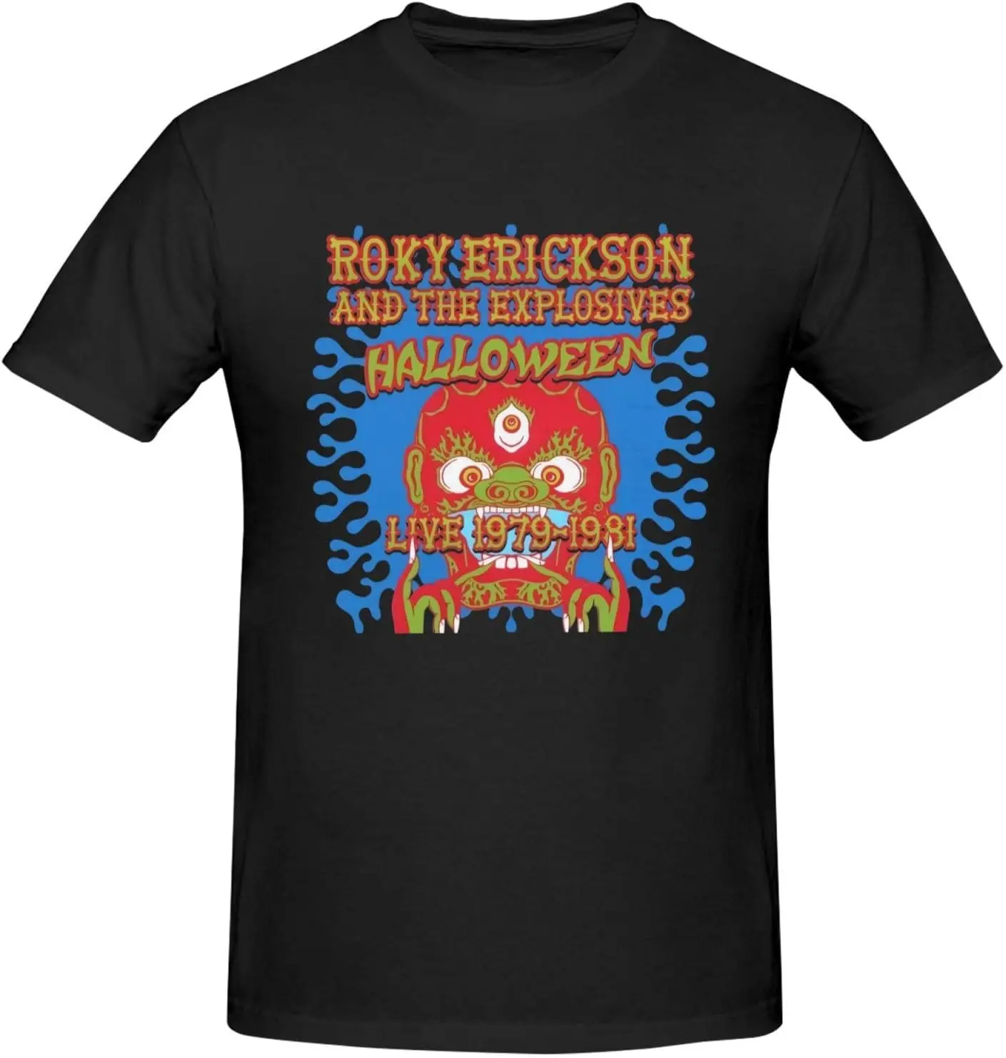 Мужские рубашки Roky Music Erickson хлопковые футболки с короткими рукавами повседневная