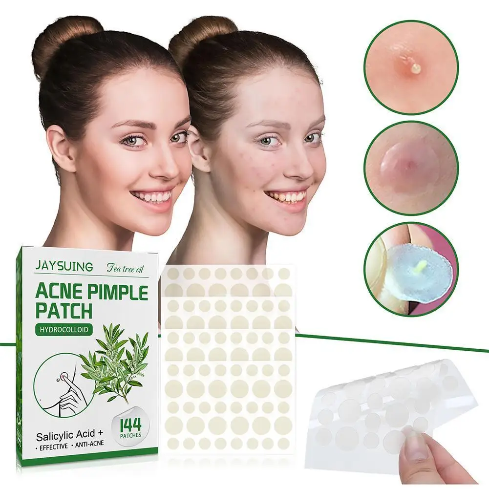 

144 Patches Beauty Acne Tools Hydrocolloid Acne Patch Set Skin Tag Remover Pimple Master Hydrocolloid Patch Face Skin Care