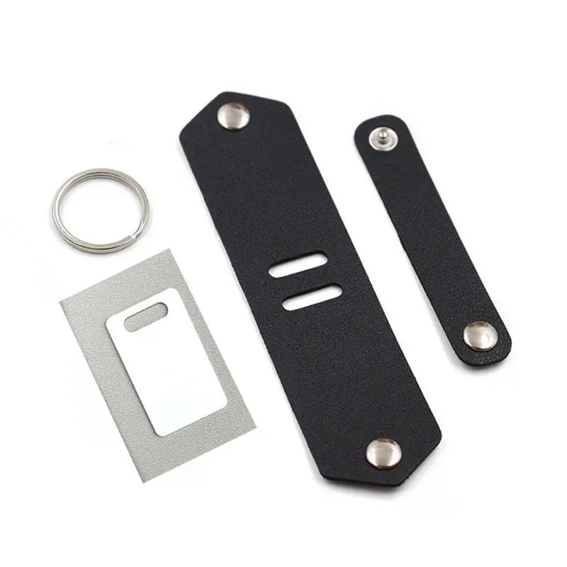 Сублимационный кожаный брелок с сублимационной алюминиевой теплопередающей