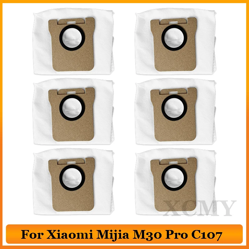 

Для Xiaomi Mijia M30 Pro C107 Сменный ролик, боковая щетка, фильтр Hepa, тканевый мешок для пыли, держатель для швабры, аксессуары, запасные части