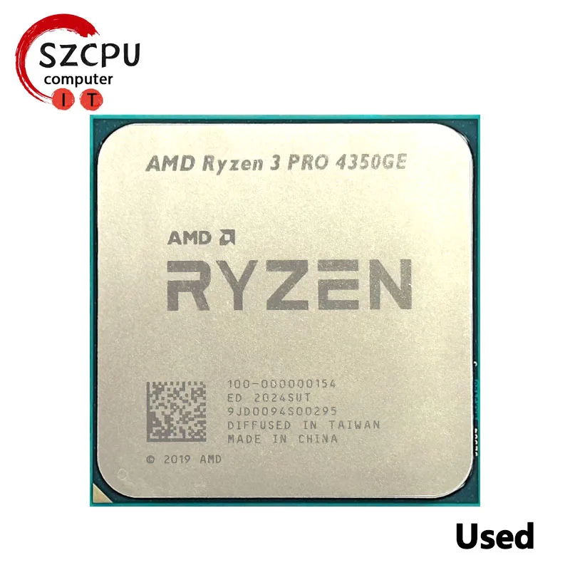 Ryzen 3 pro 4350g. Замена процессора с 35вт на 45вт.