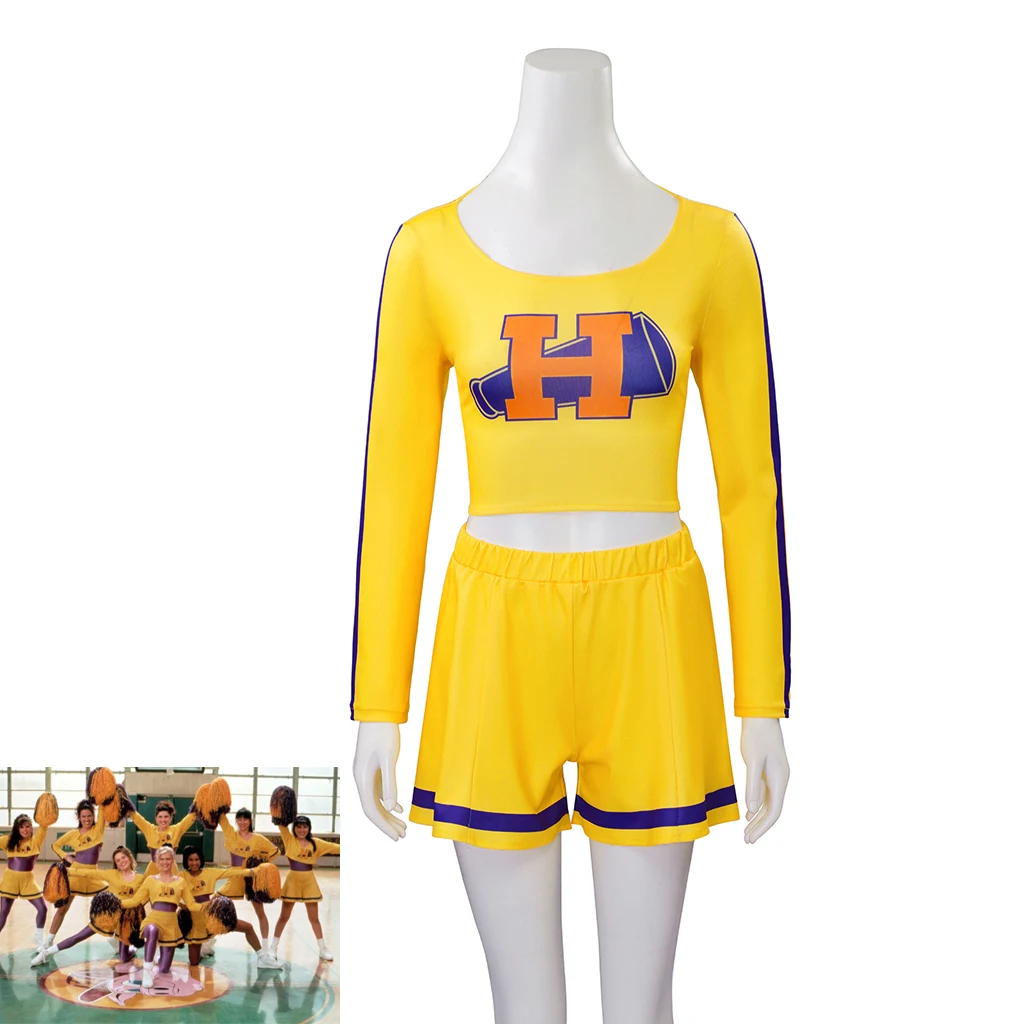 Униформа черлидинга Баффи — истребительница вампиров женские желтые топы юбки