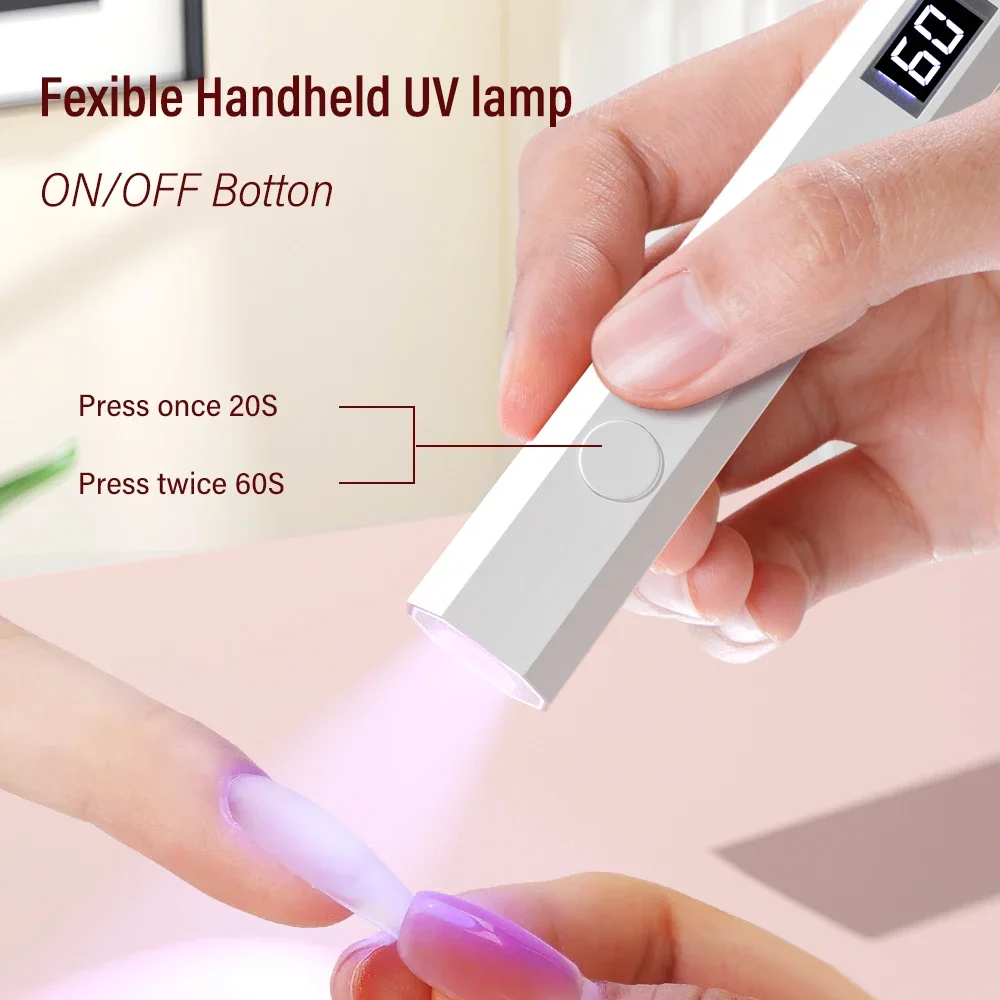 LINMANDA 미니 휴대용 UV LED 네일 램프 светодиодная тенденция플레이 USB 드라이어 빠른 경화 젤