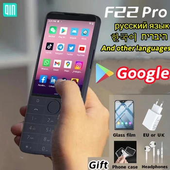 New Qin F22 Pro Smart Touch ScreenPhone Wifi 5G+3.5 Inch 4GB 64GB Add Google Store Android QinGlobal Version Mobile Phone 1