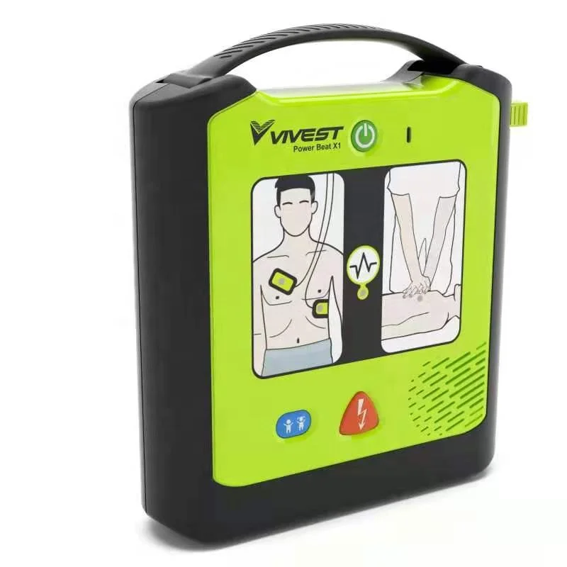 

Automatic External AED for first aid training for public spaces for home use CPR