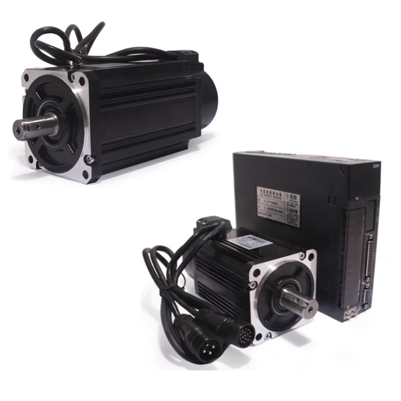 80ST-M01330 400 Вт 220 В 2A 3000 об/мин 1 27 Нм серводвигатель с ЧПУ комплектом драйверов для