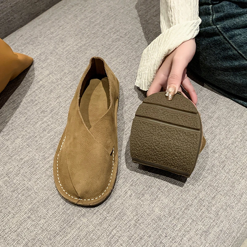 Сандалии женские на низком каблуке повседневные босоножки-гладиаторы без