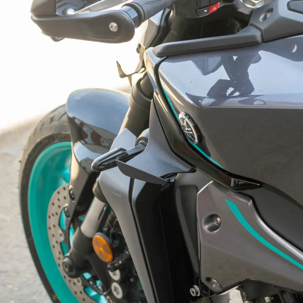 Фото Защита крыльев, защита бака, подходит для YAMAHA MT 09 MT09 SP Gen 4 2024+, аксессуары для мотоциклов, боковые крылья топливного бака, спойлер №2