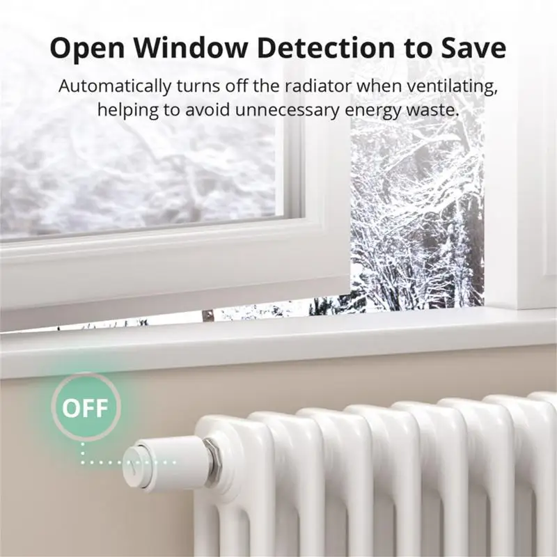 Термостатический клапан радиатора SONOFF TRVZB Zigbee