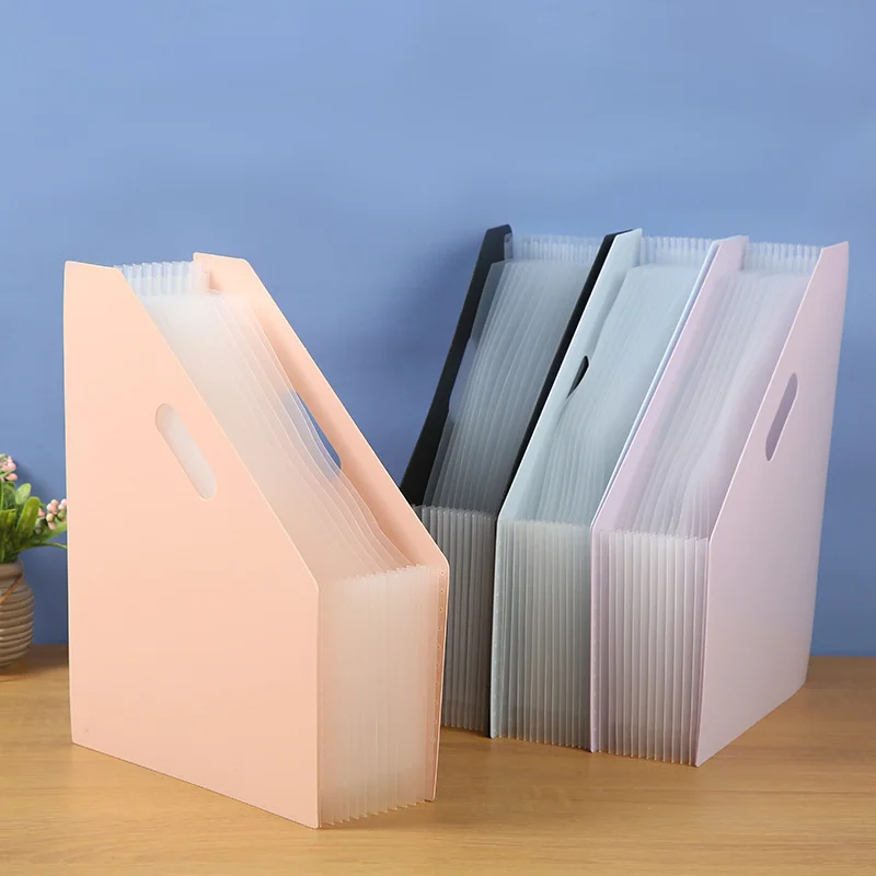 

A4 Multi-layer Organizer For Documents Vertical Student Desktop Stand For Books Large Capacity Document Holder