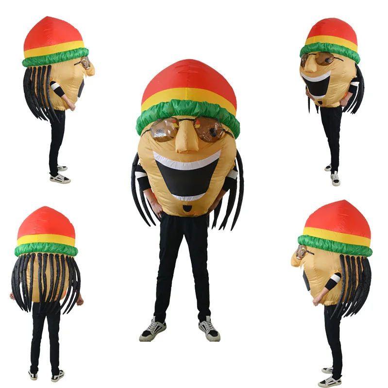 Simbok Рождественская надувная одежда солнцезащитные очки певица сценическое
