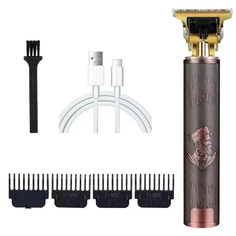 

Hair Clippers For Men Professional Hair Trimmer Electric Trimmer Wireless Edgers Grooming Tool With Limit Combs Low Noise