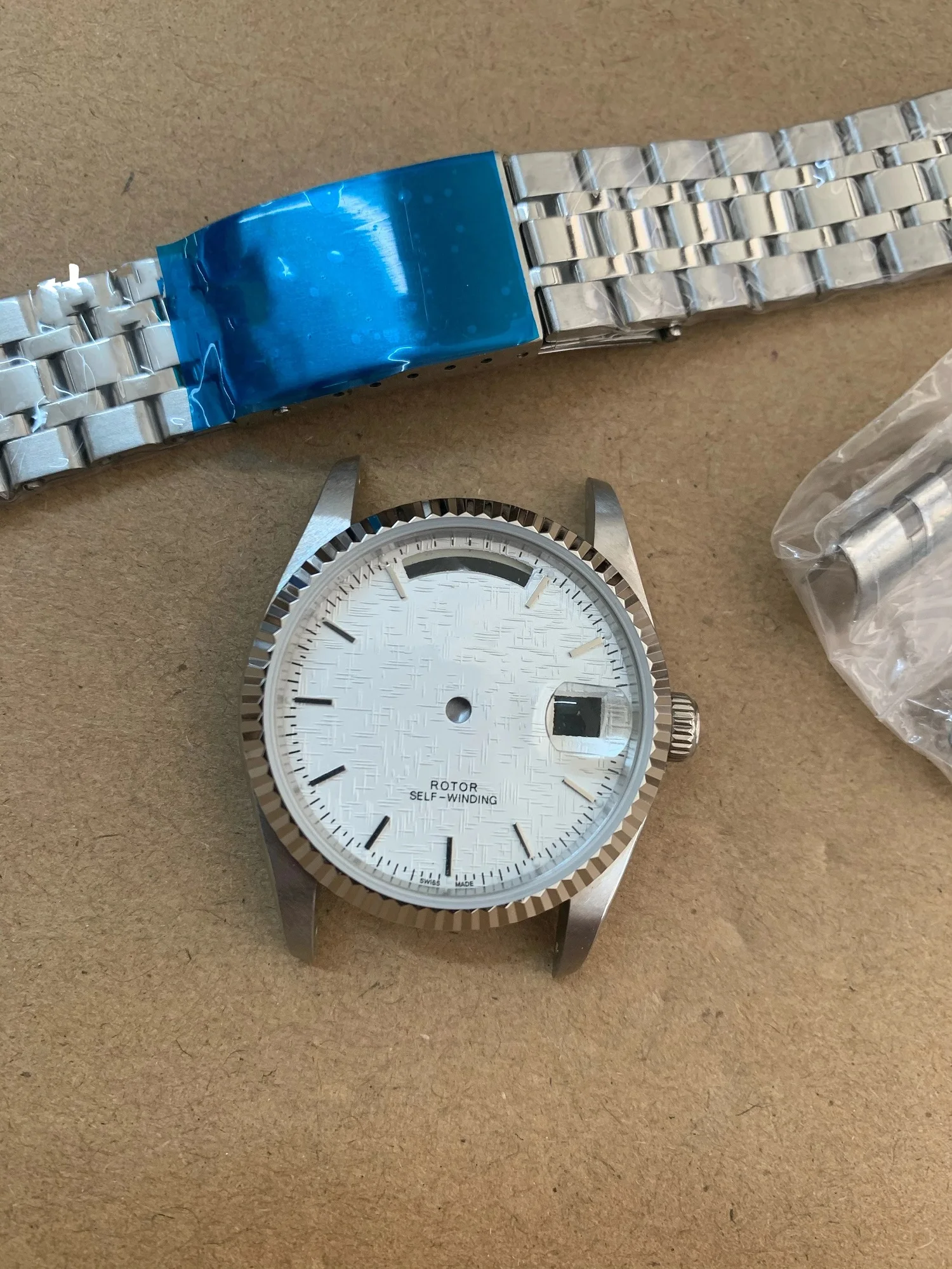 

36mm Watch Accessories 75033 Shell Cover for 2834 2836 2846 Movement Mechanical Sapphire Stainless Steel Dual Calendar Case