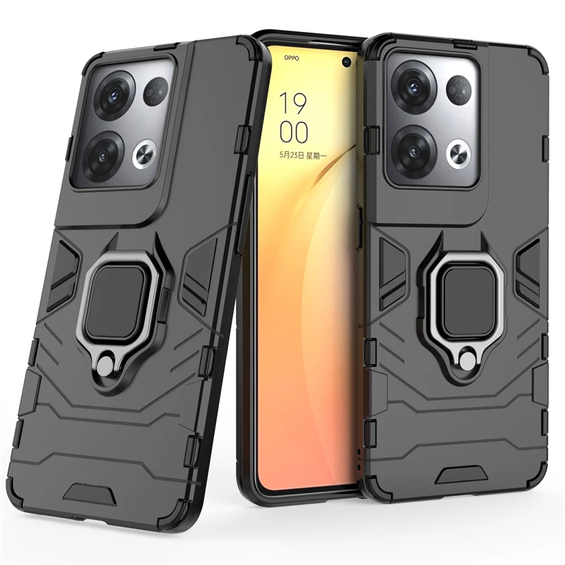 

Чехол для телефона для OPPO Reno 8 Pro Plus 5G Обложка для Reno 8 Pro Plus 5G Capas держатель Магнитный бронированный чехол для Reno 8 Pro Plus Fundas